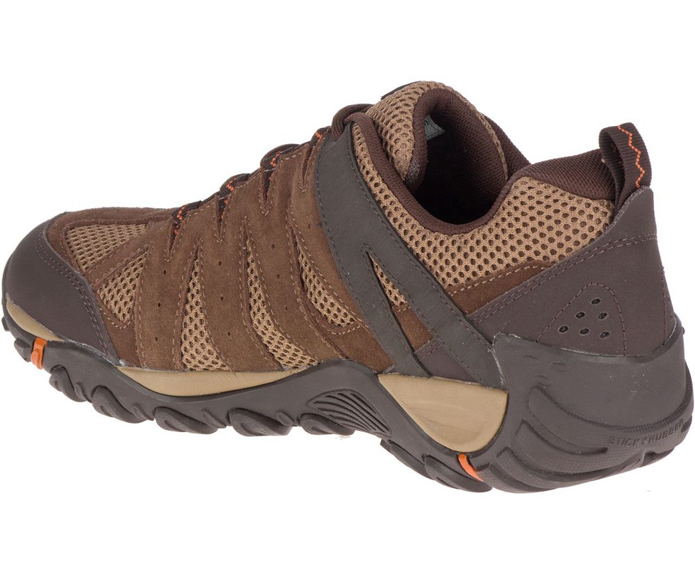 Buty Trekkingowe Merrell Męskie Brązowe - Accentor 2 Ventilator - 640829-YUW